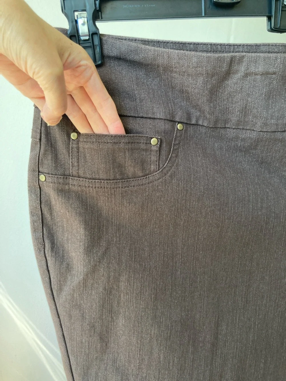Ruby Rd ankle pant slimming contour waistband pant 24W - Picture 9 of 17